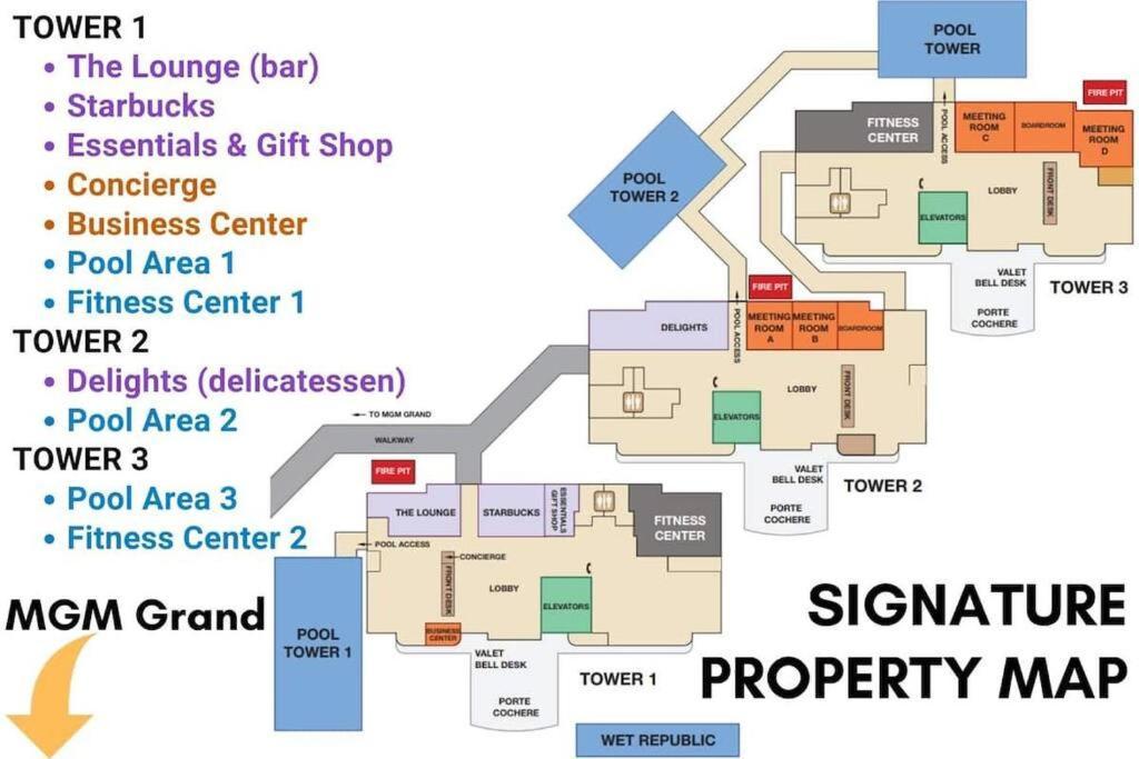 32Nd Flr Penthouse @Mgm Signature 1Bed, No Fee ลาสเวกัส ภายนอก รูปภาพ